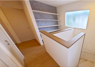 LIFE FIT HOME　2階廊下