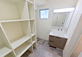 LIFE FIT HOME　洗面脱衣所